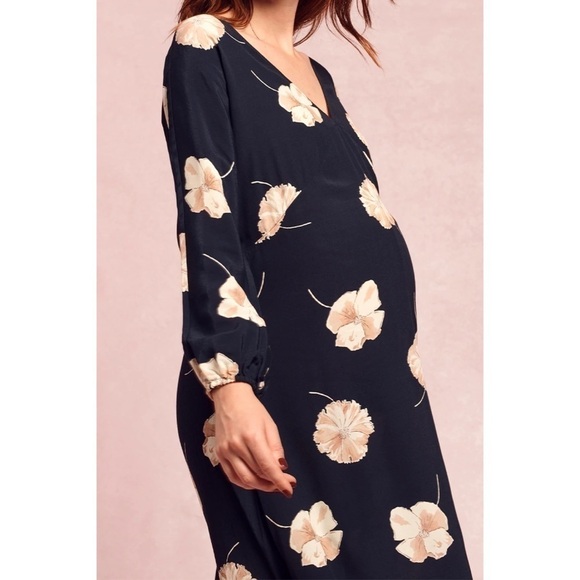 Frances Hart Bias Cut Maternity Dress - Picture 3 of 12